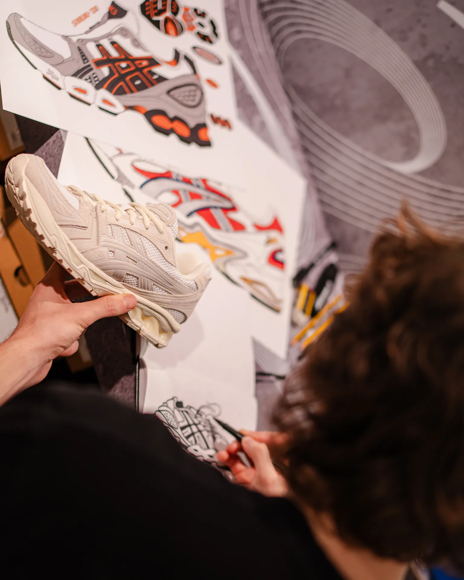 Asics Sneakers Land campaign