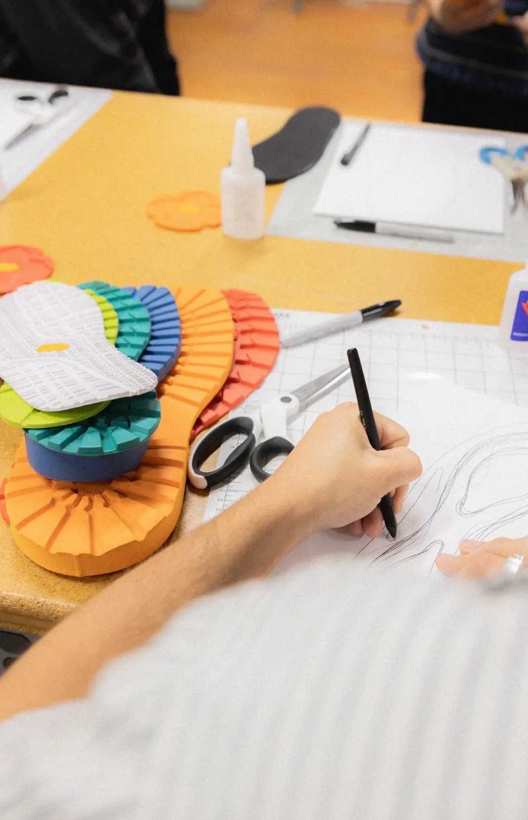 Vibram N-Oil & Ecostep launch visual with iconic sole